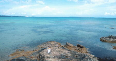 ドローン撮影付きプランで沖縄の壮大な風景を持ち帰り♪