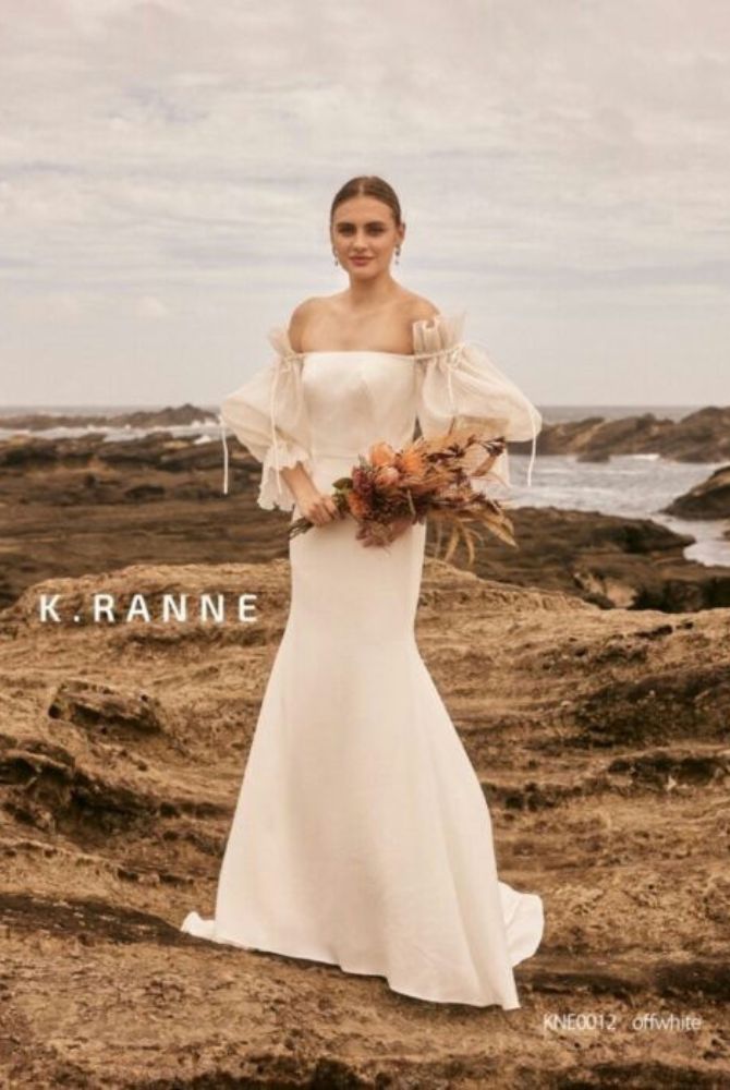 クランネのウェディングドレス_ドレスNo109