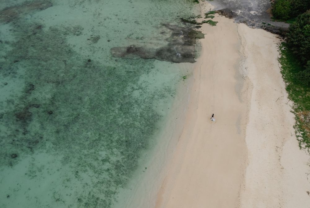 ドローンショット